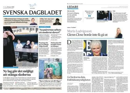 Svenska Dagbladet – 20 mars 2020