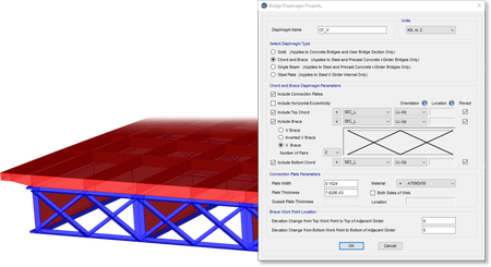 CSI Bridge version 21.1.0