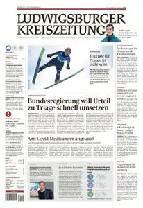 Ludwigsburger Kreiszeitung LKZ  - 29 Dezember 2021