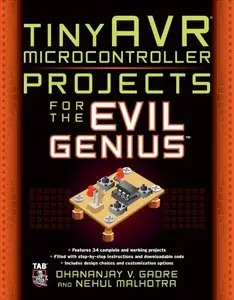 tinyAVR Microcontroller Projects for the Evil Genius (repost)