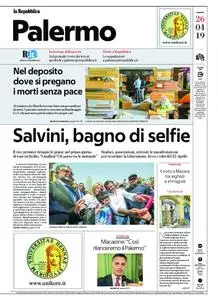 la Repubblica Palermo – 26 aprile 2019