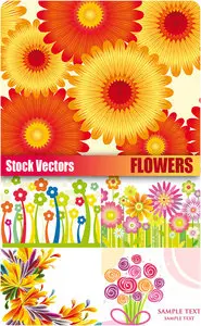 Stock Vectors - Flowers