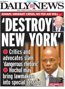 New York Daily News - 8 September 2023