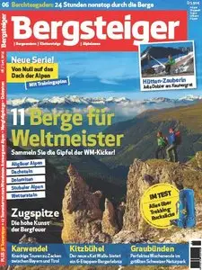 Bergsteiger Magazin Juni No 06 2014