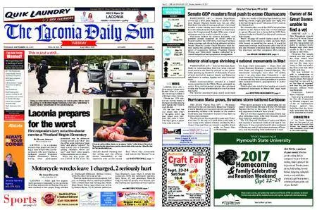 The Laconia Daily Sun – September 19, 2017