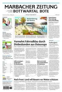 Marbacher Zeitung - 19. September 2017
