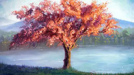 Impressionism: Paint This Spring Tree In Oil Or Acrylic