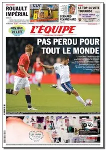 L'Equipe - Jeudi 12 Aout 2010