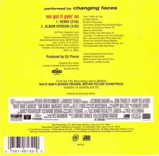 Changing Faces - We Got It Goin' On (US CD single) (1995) {Tag ...