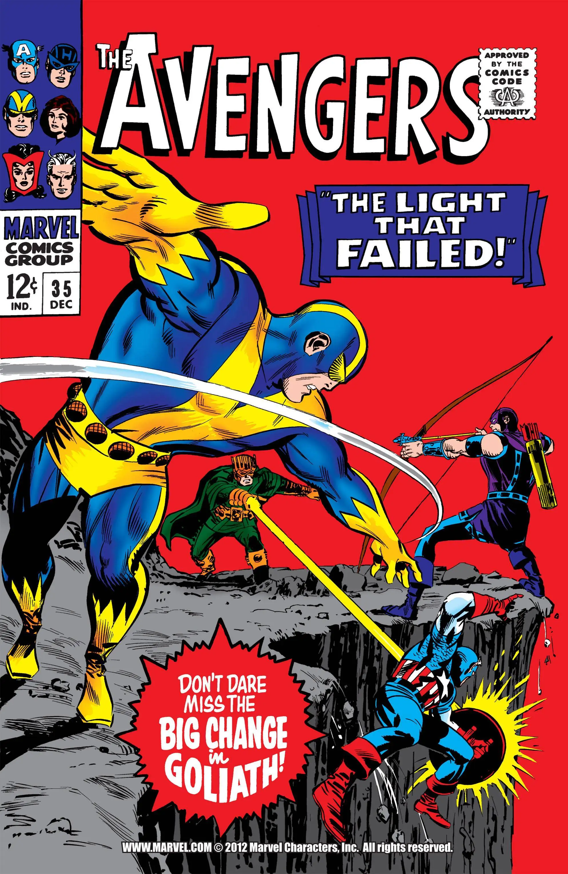New Releases 2015 4 6 The Avengers 035 1966 Digital Zone-Empire cbr
