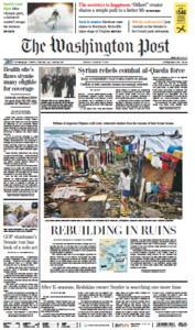 The Washington Post, 05. Januar 2014
