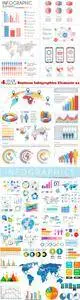 Vectors - Business Infographics Elements 34