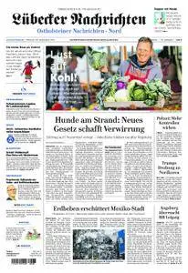 Lübecker Nachrichten Ostholstein Nord - 20. September 2017