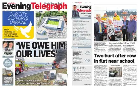 Evening Telegraph Late Edition – March 25, 2022