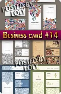 Business Cards #14 - Stock Vector