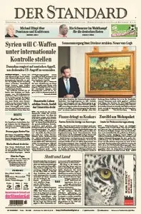 Der Standard vom 10 September 2013