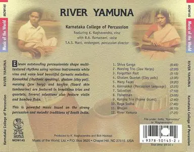 The Karnataka College Of Percussion with K. Raghavendra - River Yamuna (1997) {Music Of The World}