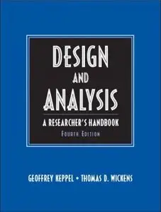 Design and Analysis: A Researcher's Handbook, 4th edition