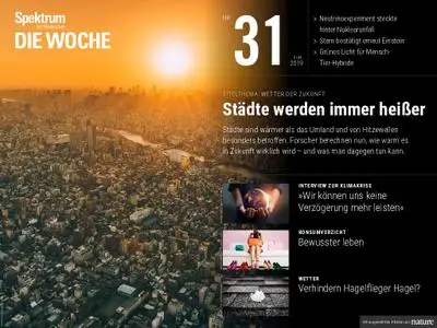 Spektrum Die Woche – 02. August 2019