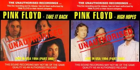 Pink Floyd - Live In USA (1994) [Bootleg, 2CD]