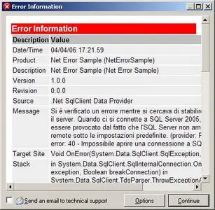 .NET Error Object v2.0.3183