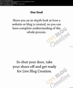 Live Blog Creation: Watch Me Build A Website In Under 1 Hour