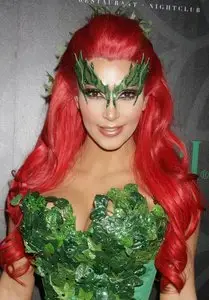 Kim Kardashian – Midori Green Halloween Party in New York 10-29-11