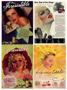 Advertisement Cosmetics  (vintage, retro)