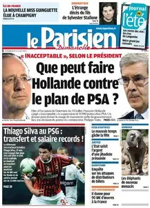 Le Parisien du Dimanche 15 Juillet 2012