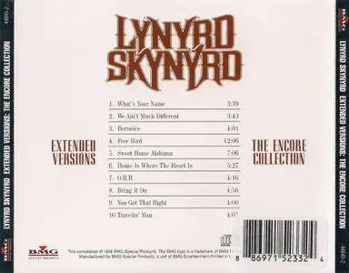 Lynyrd Skynyrd - Extended Versions: The Encore Collection (1998)