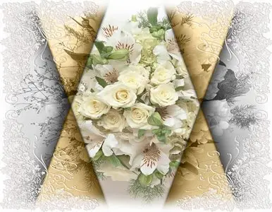Romantic templates with grey style