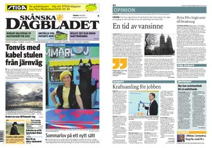 Skånska Dagbladet – 25 juni 2020