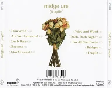 Midge Ure - Fragile (2014) {Hypertension}