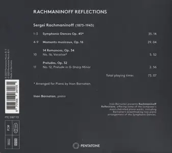 Inon Barnatan - Rachmaninoff: Reflections (2023)