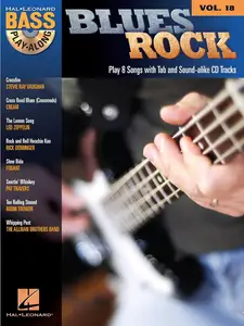 Hal Leonard, "Blues Rock: Bass Play-Along Volume 18"