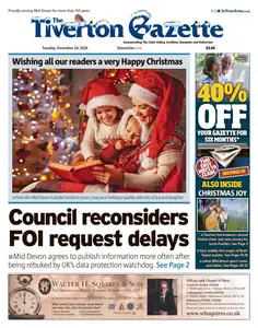 Tiverton Gazette - 24 December 2024