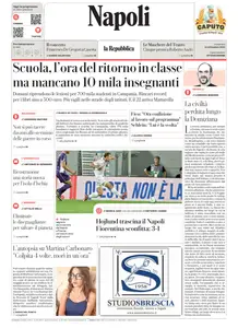 la Repubblica Napoli - 14 Settembre 2025
