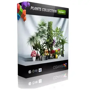 CGAXIS plants collection volume 1 3D model