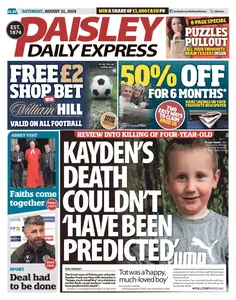 Paisley Daily Express - 31 August 2024