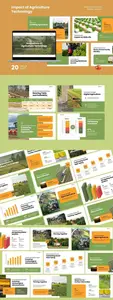 Impact of Agriculture Technology - PPT Template K496WEZ