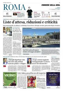 Corriere della Sera Roma - 1 Agosto 2025
