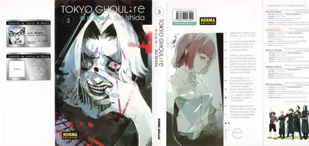 Tokyo Ghoul re Tomos 1-8 (de 16)