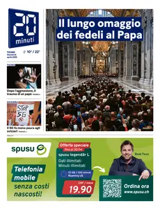 20 Minuti - 24 Aprile 2025