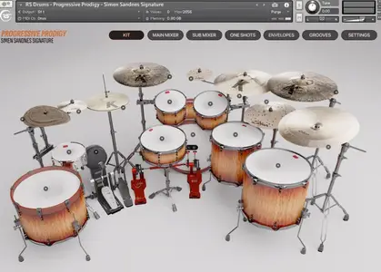 RS Drums Progressive Prodigy Simen Sandnes Signature KONTAKT
