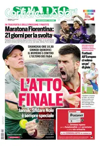 Corriere dello Sport Firenze - 13 Ottobre 2024