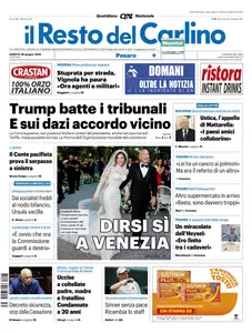 Il Resto del Carlino Pesaro - 28 Giugno 2025