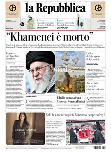 la Repubblica - 1 Marzo 2026