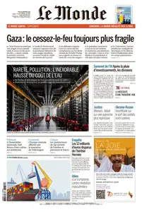 Le Monde du Jeudi 13 Février 2025