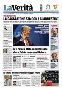 La Verita - 30 Giugno 2025