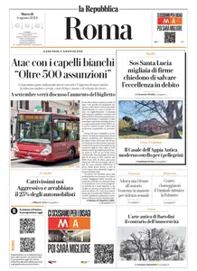 la Repubblica Roma - 6 Agosto 2024